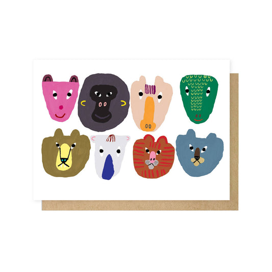 Wild Combination Greeting Card