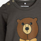 Children's shirt with bear design and Mini Rodini branding