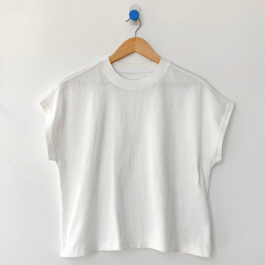Le Bon Shoppe White Cotton Jeanne Tee