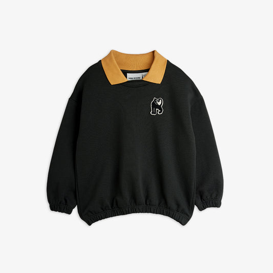 Mini Rodini Panther Patch Collar Sweatshirt