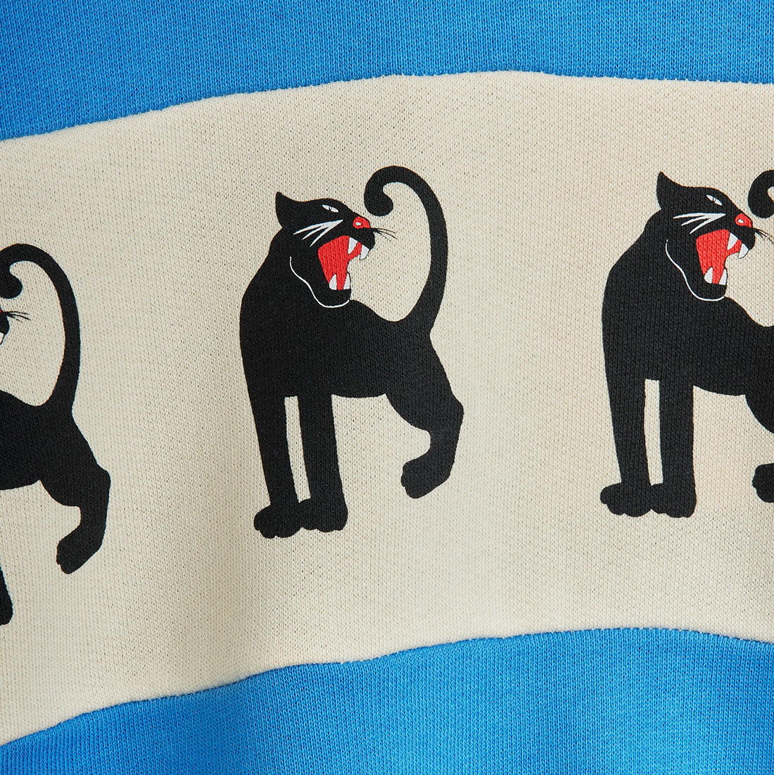 Mini Rodini Panther Panel Sweatshirt