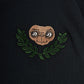 Mini Rodini E.T Black Embroidered Tee