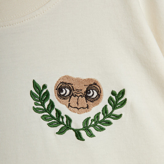 Mini Rodini E.T White Embroidered Tee