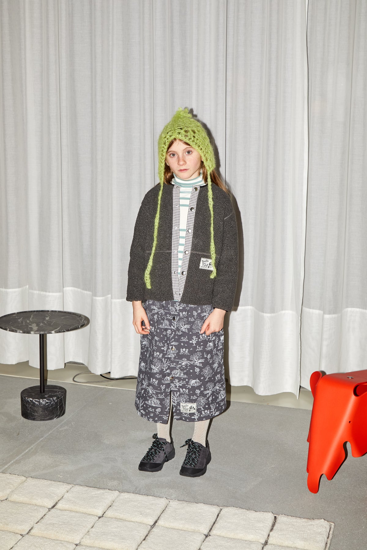 Tom & Boy Toile De Jouy Skirt
