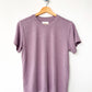 Le Bon Shoppe Lavender Bo Linen Blend Tee