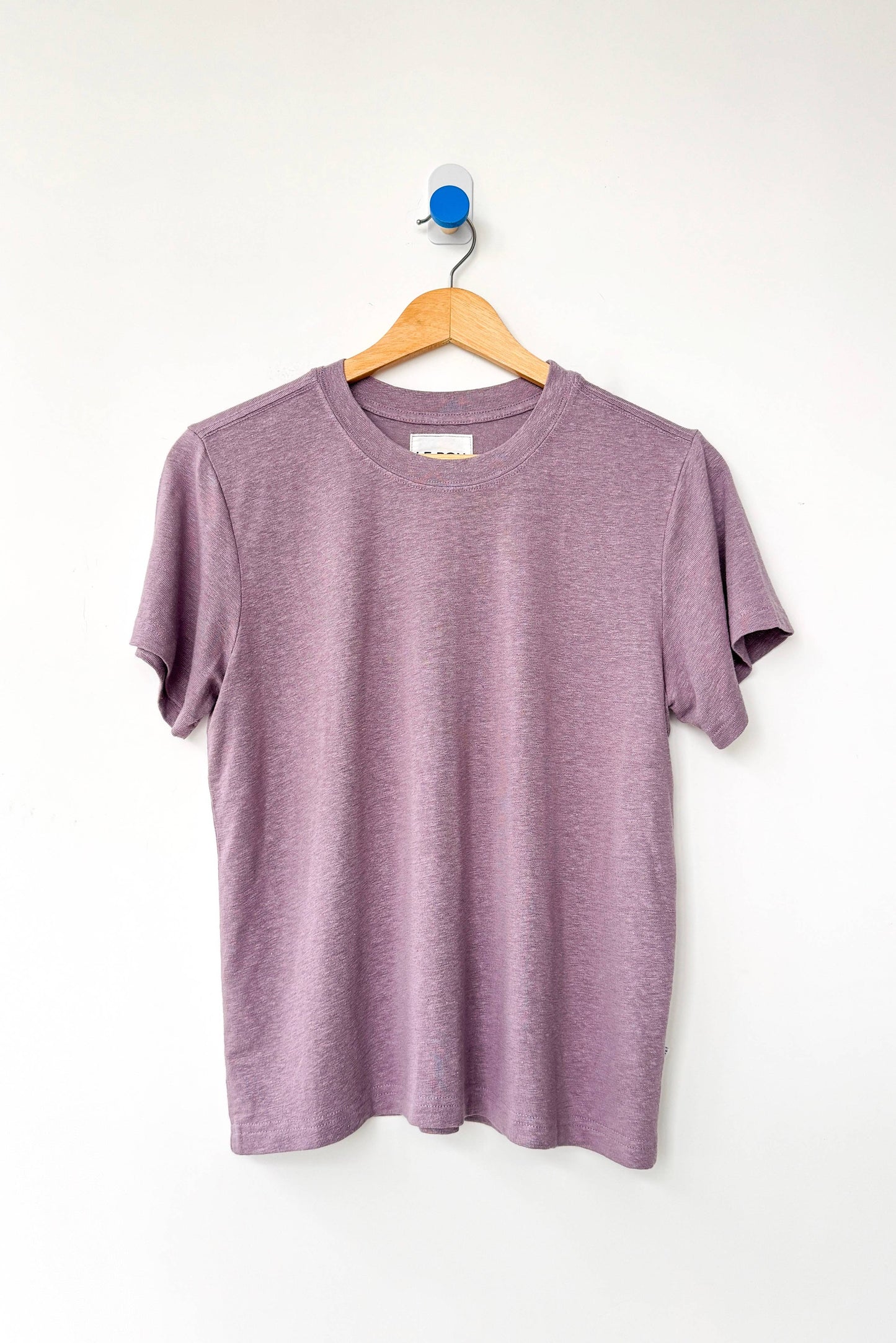 Le Bon Shoppe Lavender Bo Linen Blend Tee