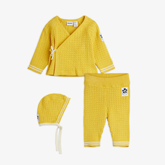 Mini Rodini Cable Knit Baby Kit