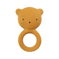 Gommu Ring Bear - Natural Rubber Teething Ring: Sienna