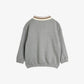 Mini Rodini Panther Patch Piping Collar Sweatshirt