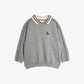 Mini Rodini Panther Patch Piping Collar Sweatshirt