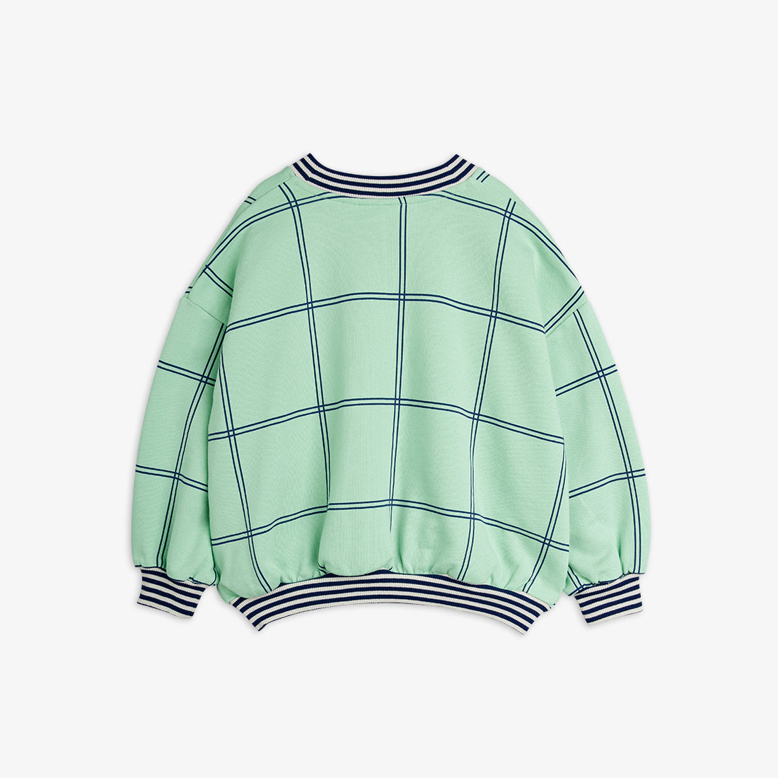 Mini Rodini Check  Panther Pa tch Sweatshirt