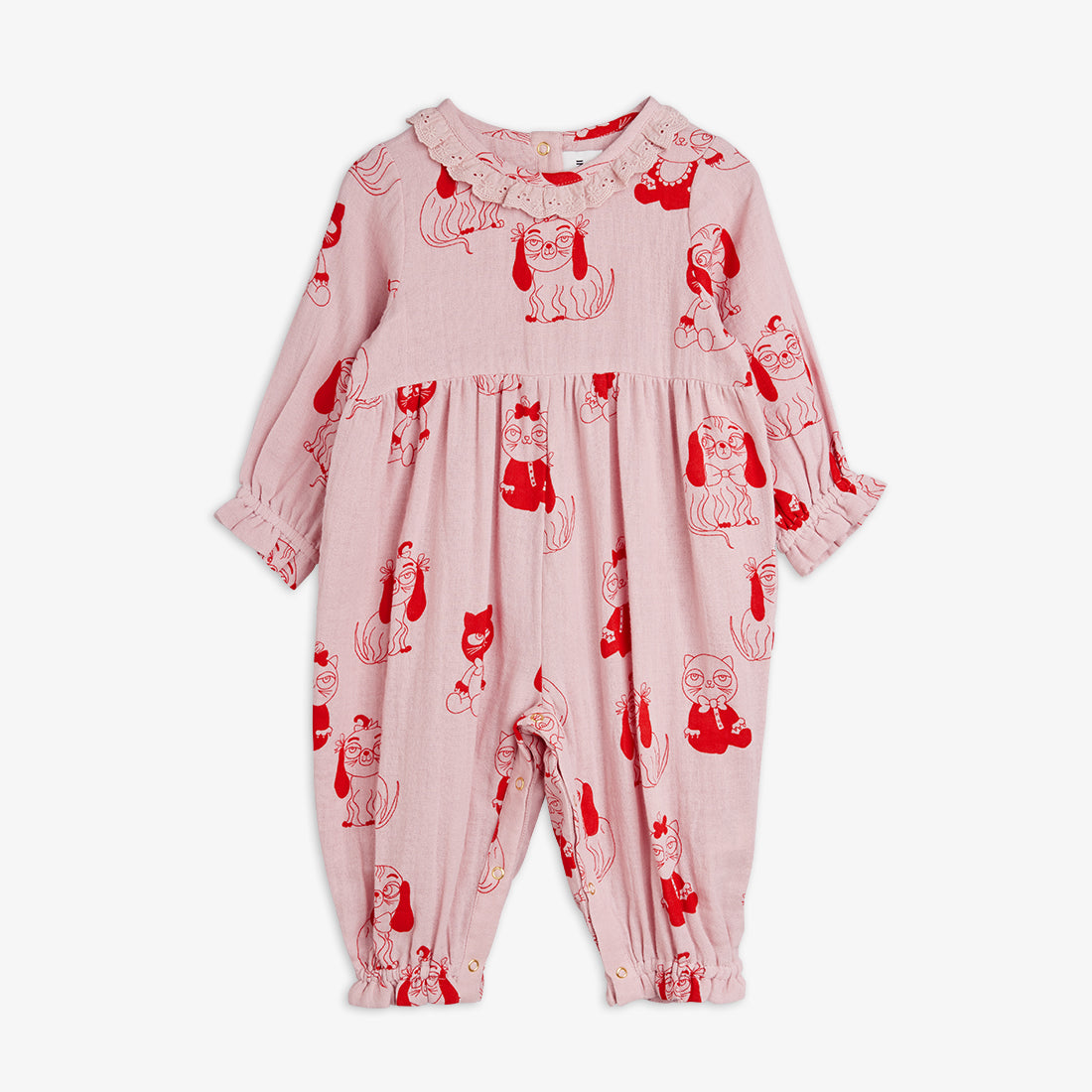 Mini Rodini Minibabies Woven Jumpsuit