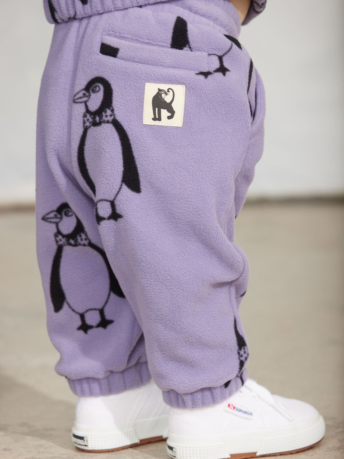 Mini Rodini Penguin Fleece Trousers