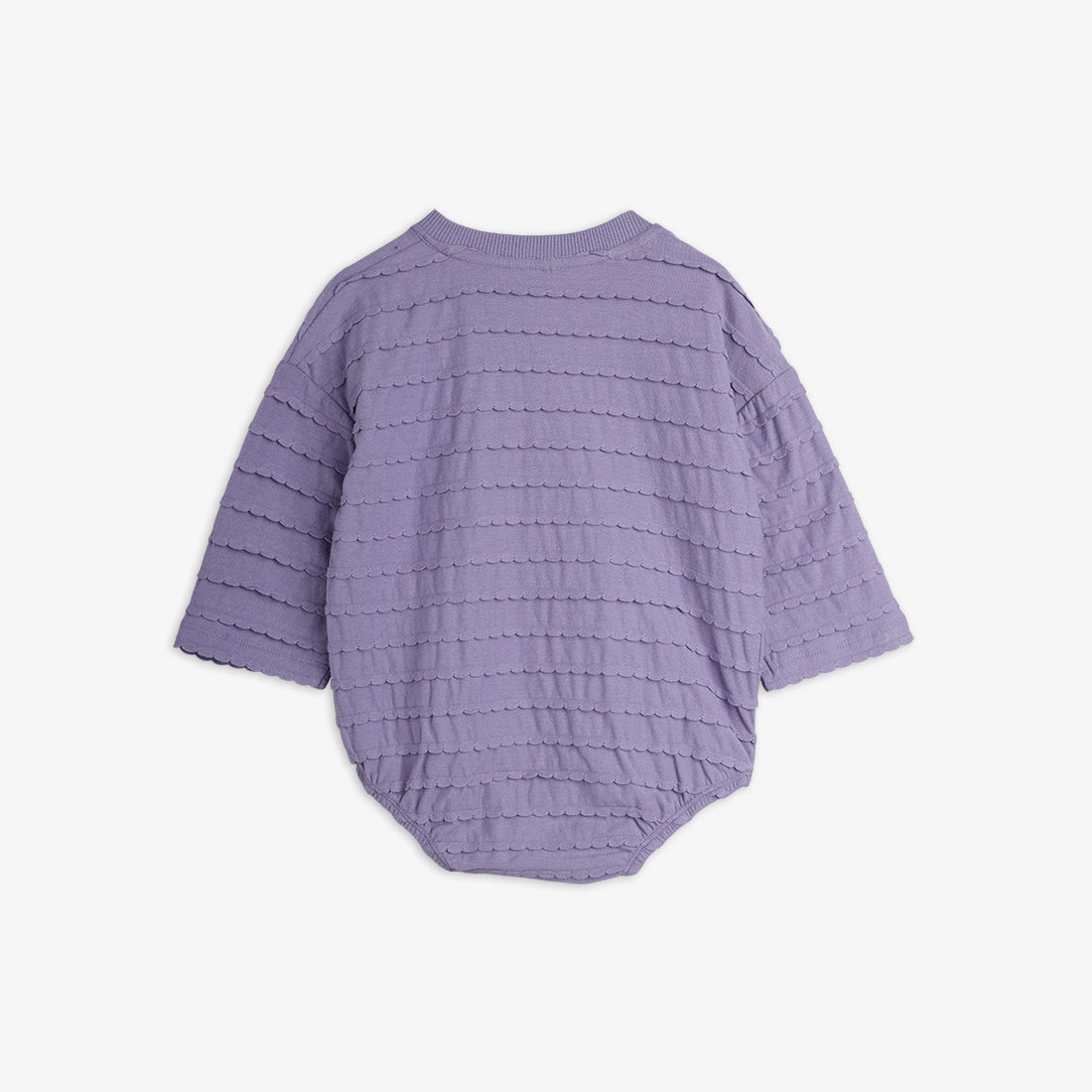 Mini Rodini Textured Frill Long Sleeve Body