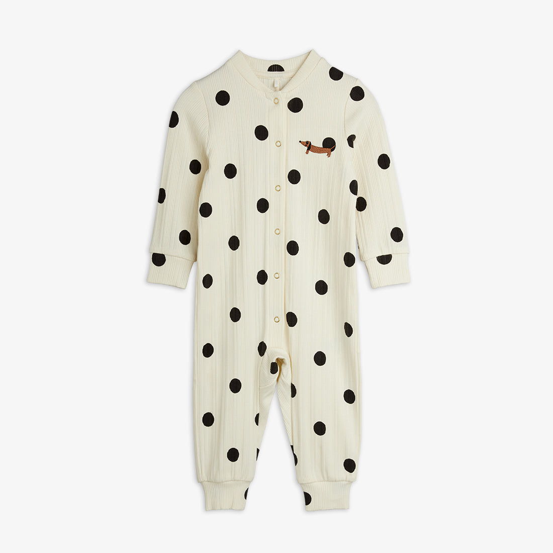 Mini Rodini Dots Dog Jumpsuit