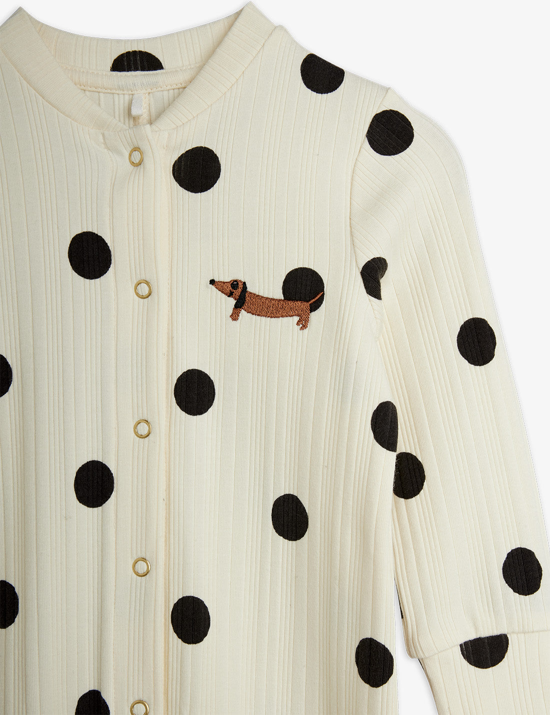 Mini Rodini Dots Dog Jumpsuit
