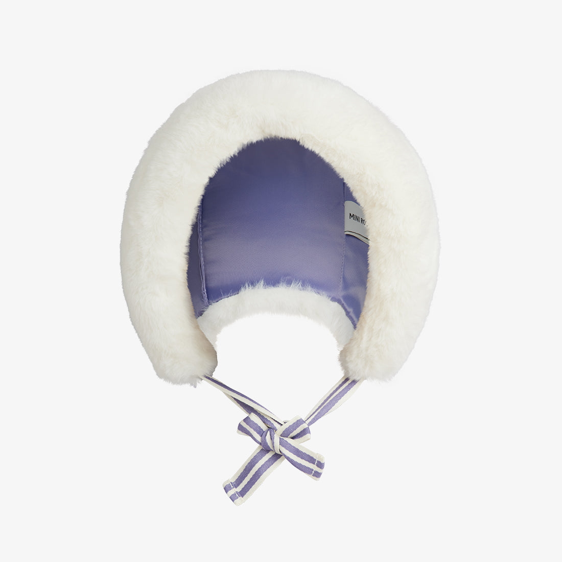 Mini Rodini Faux Fur Fold Up Hat