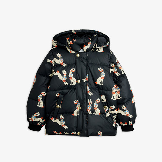 Mini Rodini Rabbits Hooded Puffer