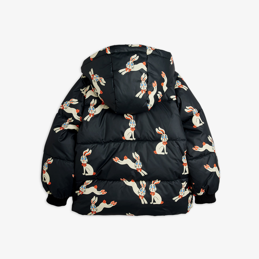 Mini Rodini Rabbits Hooded Puffer
