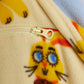 Mini Rodini Rabbits Fleece Half Zip Sweater