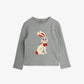 Mini Rodini Rabbit Application Long Sleeve Top