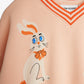Mini Rodini Rabbits Pink Sweatshirt