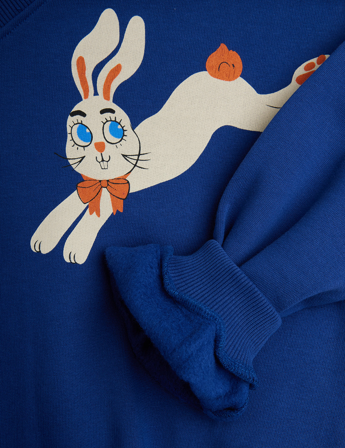 Mini Rodini Rabbits Blue Sweatshirt