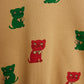 Mini Rodini Kittens Stripe Sweat Set