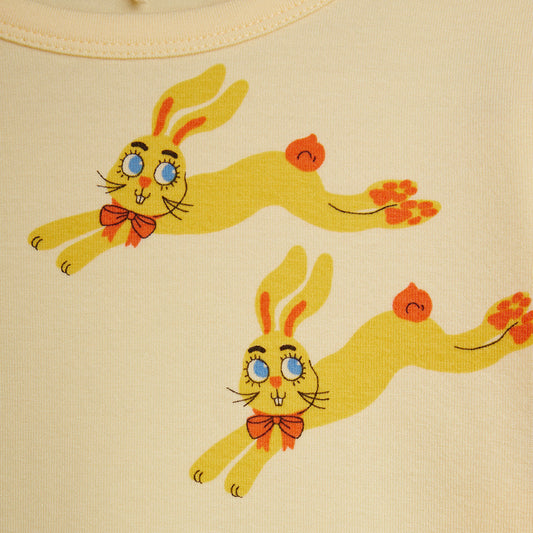 Mini Rodini Rabbits Long Sleeve Tee