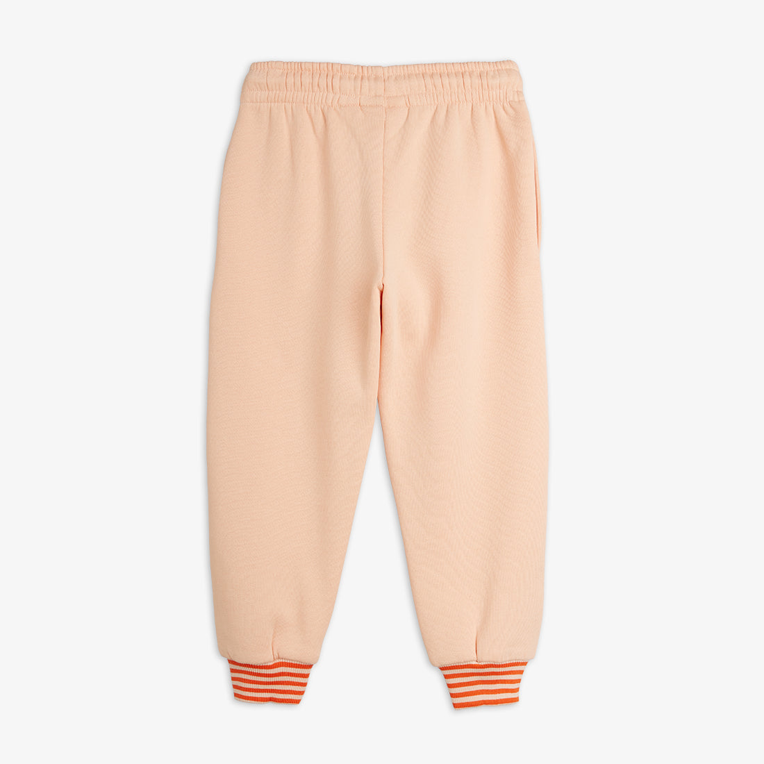 Mini Rodini Rabbits Pink Cuffed Sweatpants