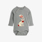 Mini Rodini Rabbit Application Long Sleeve Body