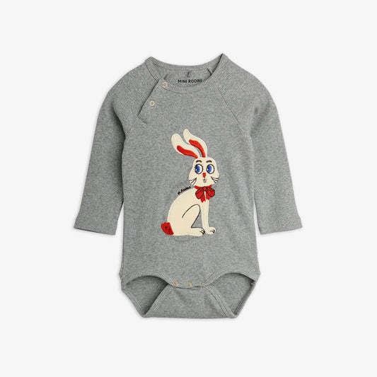 Mini Rodini Rabbit Application Long Sleeve Body
