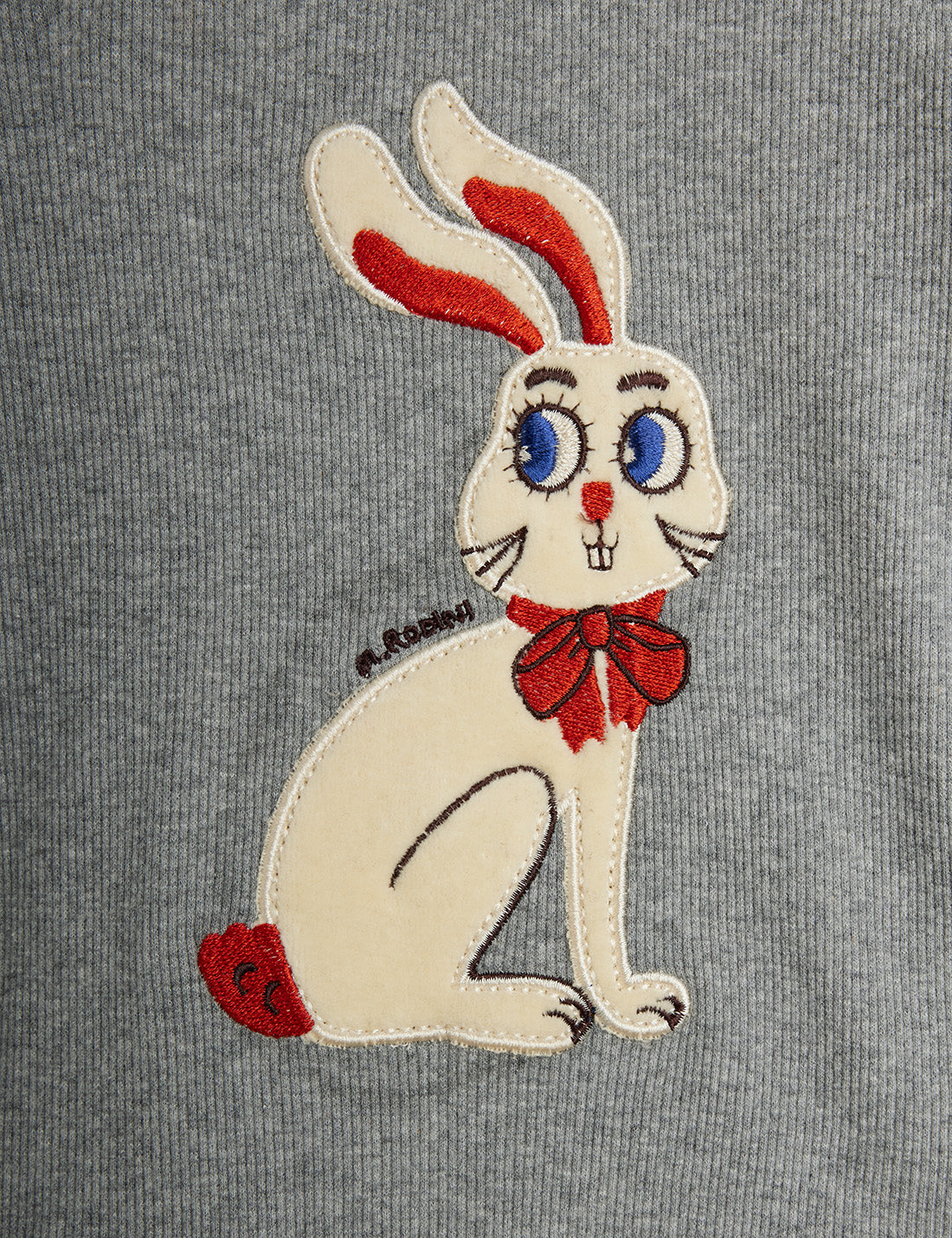 Mini Rodini Rabbit Application Long Sleeve Body