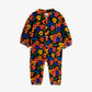 Mini Rodini Violas Velour Onesie