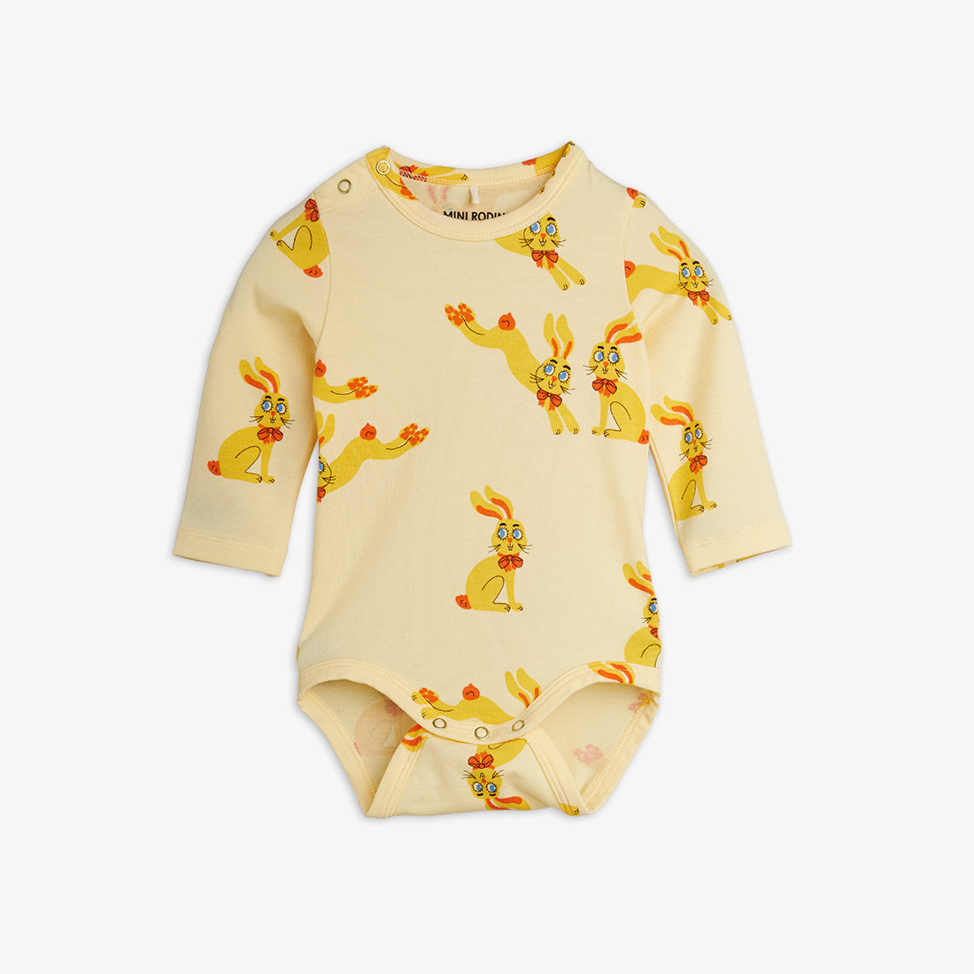 Mini Rodini Rabbits Long Sleeve Body