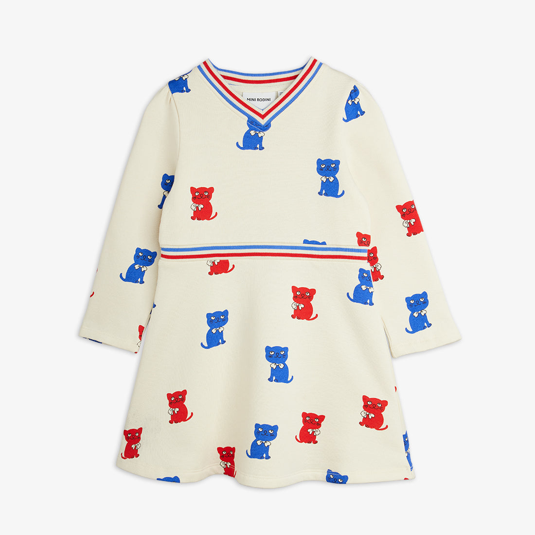 Mini Rodini Kittens Sweat Dress