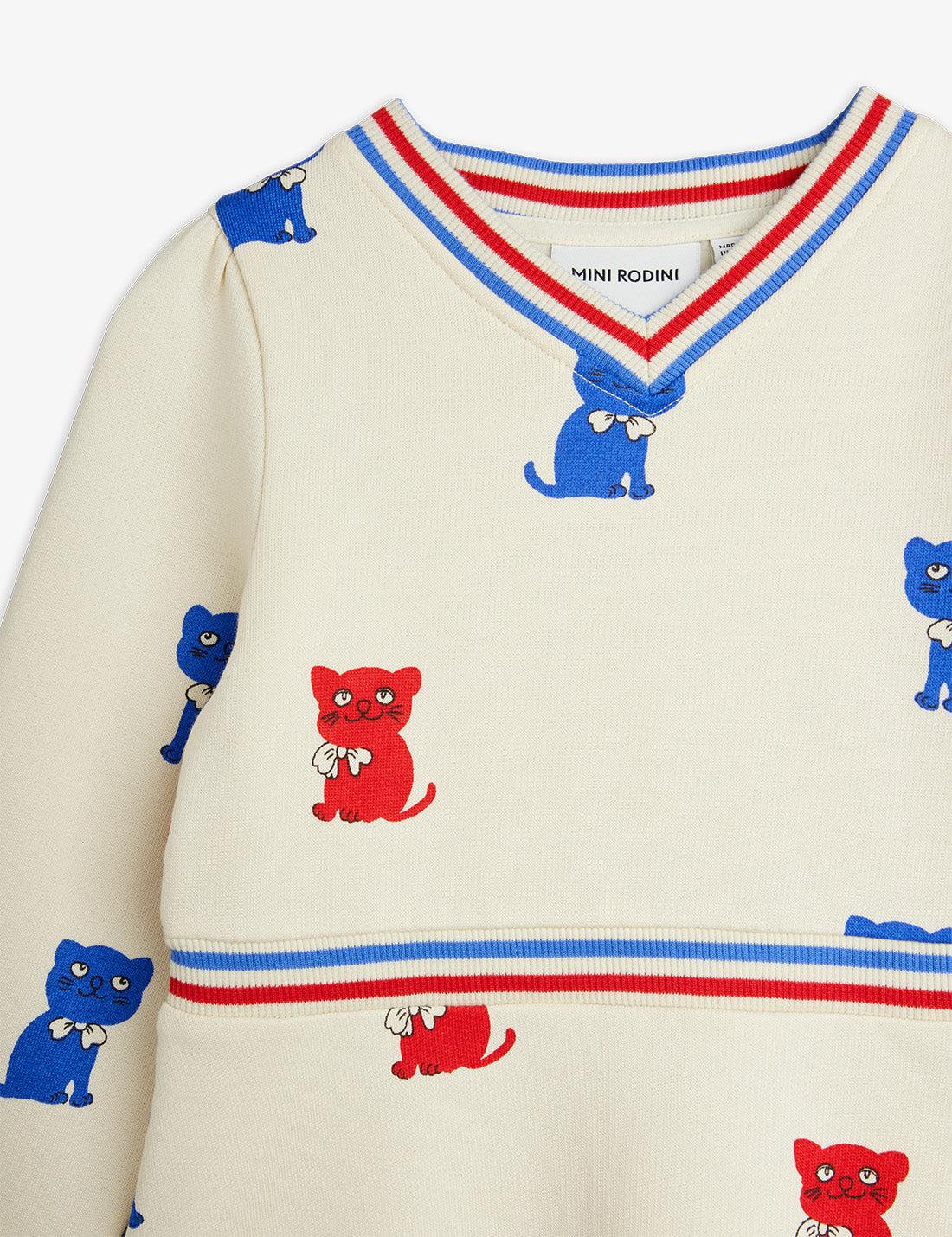 Mini Rodini Kittens Sweat Dress