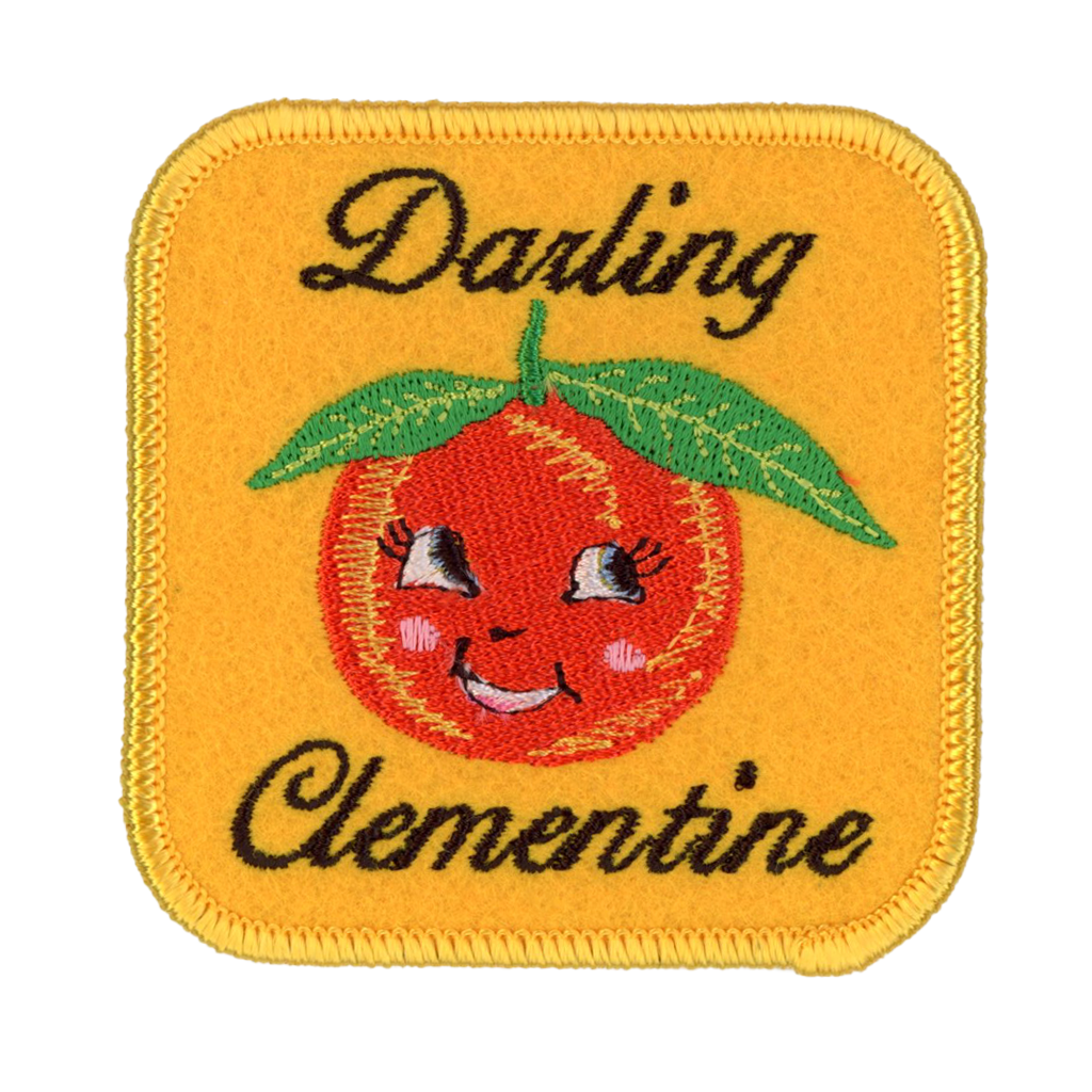 Darling Clementine Iron On Patch