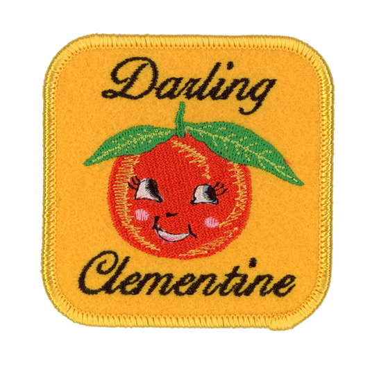Darling Clementine Iron On Patch