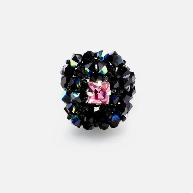 Black Orchid Ring