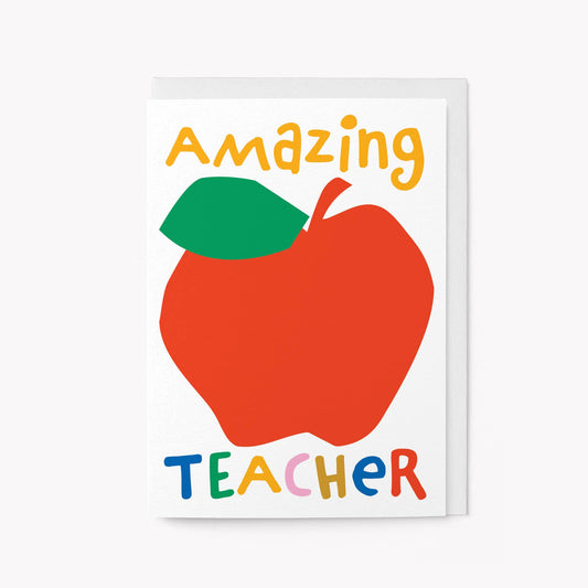 Amazing Teacher Greeting Card
