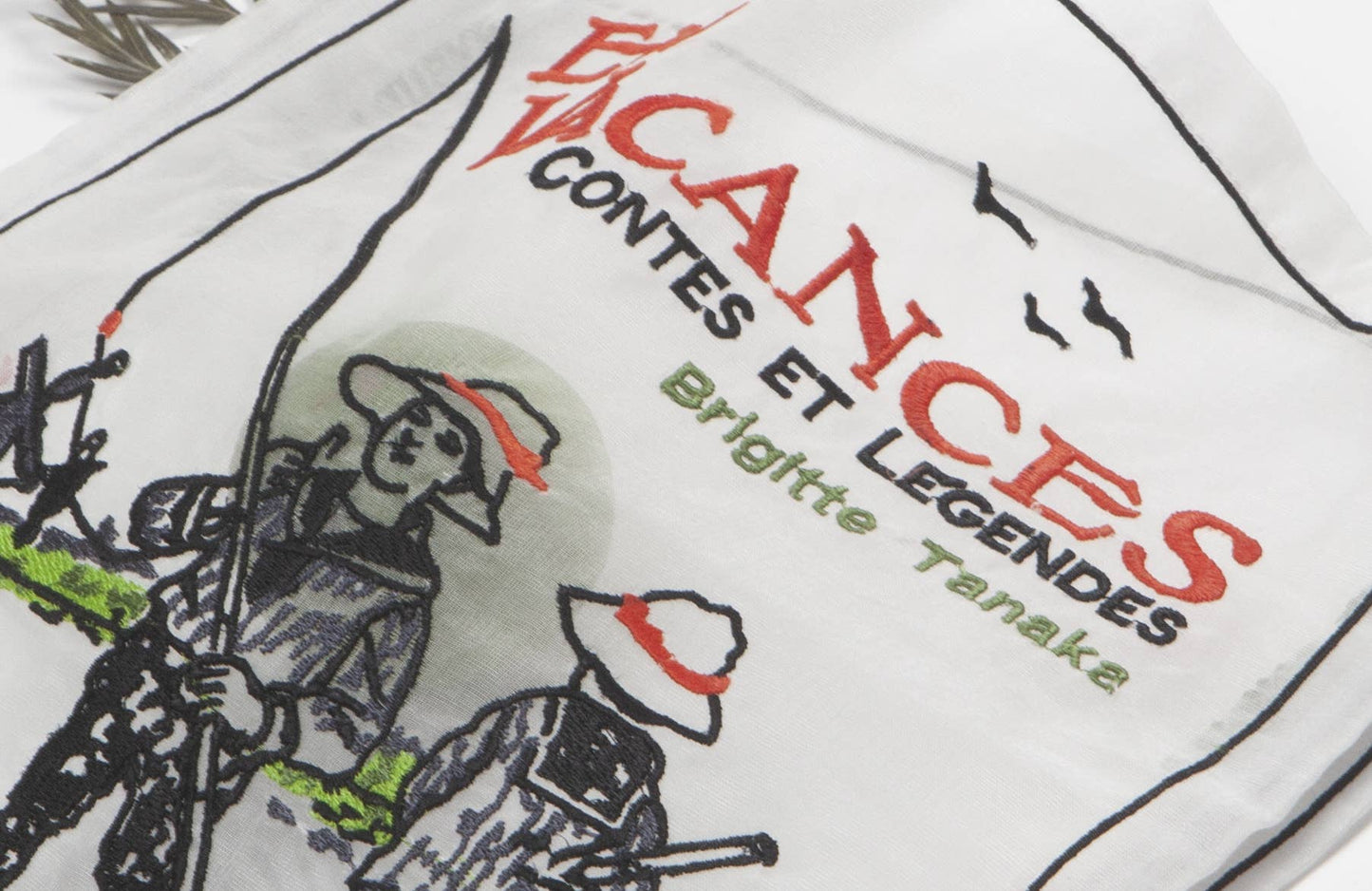 Brigitte Tanaka On Vacation Organza Bag Book