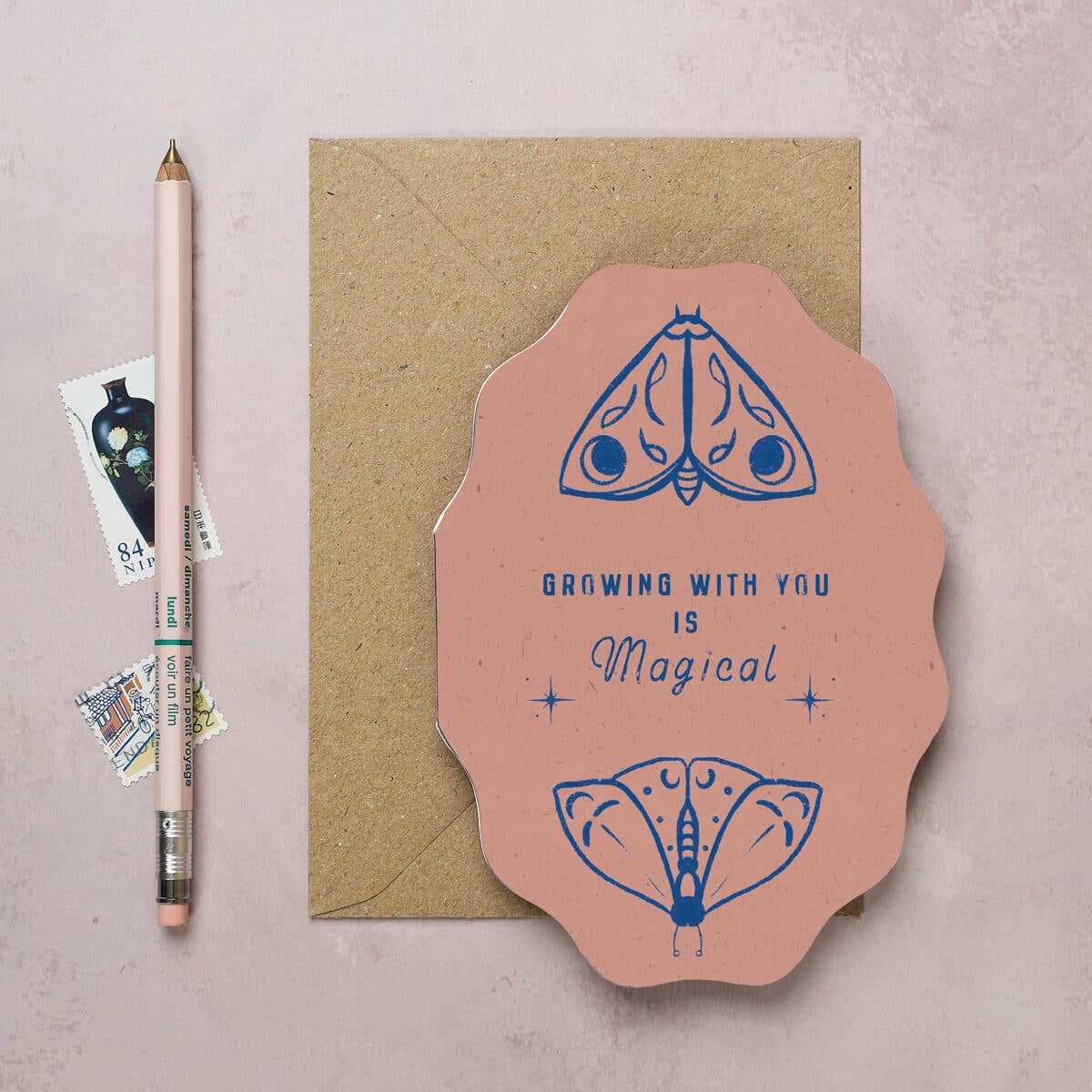 Growing with You Is Magical Greeting Card