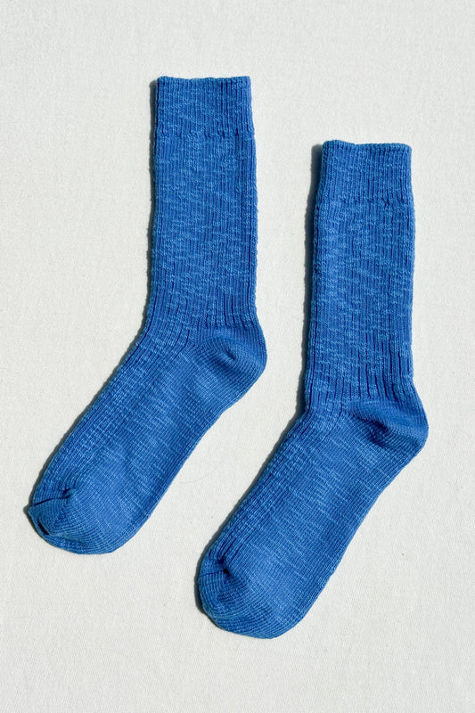 Le Bon Shoppe Laguna Blue Cottage Socks