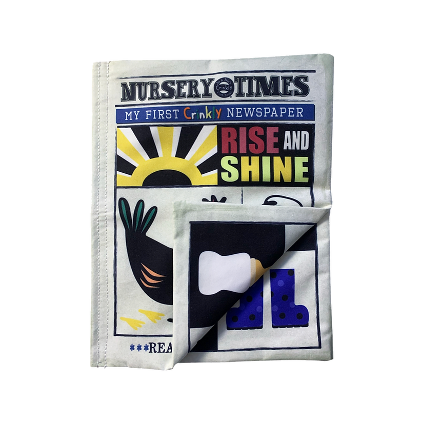 Rise and Shine Nursery Times Crinkly Newspaper