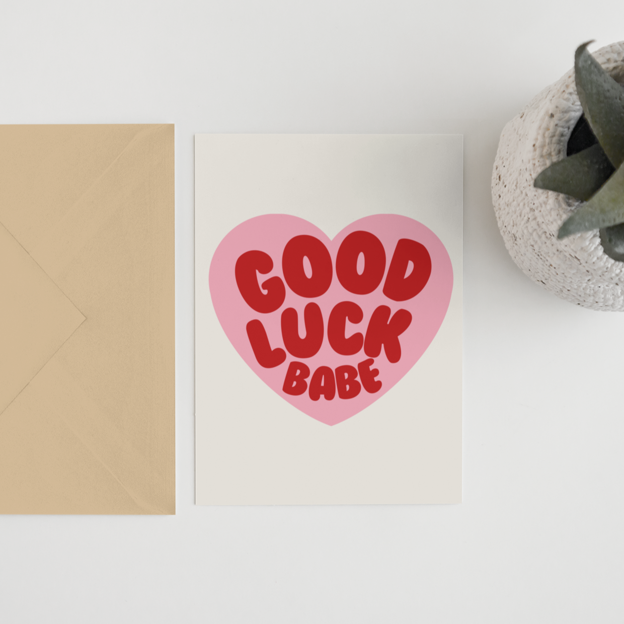 Good Luck Babe Chappell Roan Inspired Greeting Card