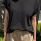 Le Bon Shoppe Black Jeanne Tee