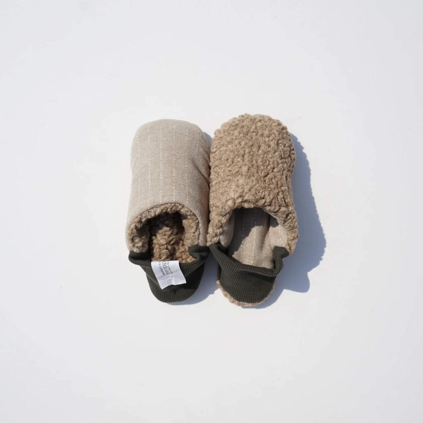 Merippa Loop Stripe x Woolly boa Room Shoes