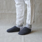 Colour Nep Calze x Grey Micro Boa Room Shoes