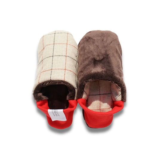 Recycled Wool x Micro Boa Room Shoes